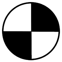 Center of Gravity Vinyl Decals