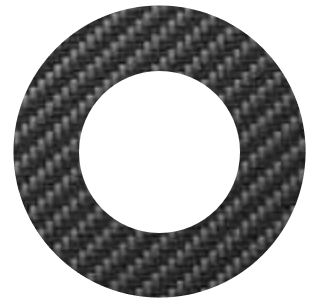 Carbon Fiber Centering Rings - Black Cat Rocketry