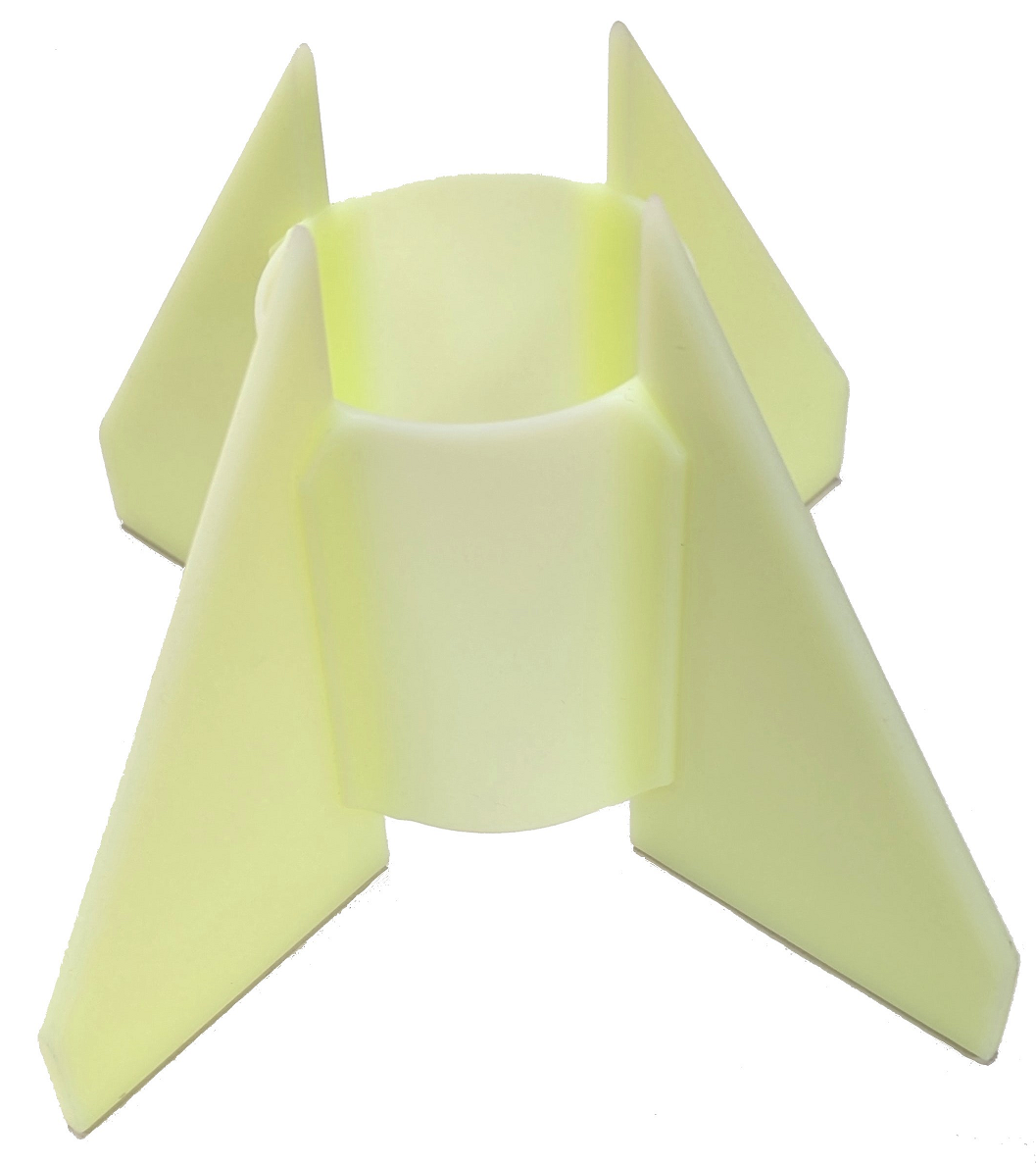 54mm 4xFin Can with Fins