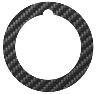 Carbon Fiber Centering Rings - Black Cat Rocketry