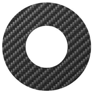 Carbon Fiber Centering Rings - Black Cat Rocketry