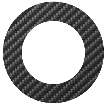 Carbon Fiber Centering Rings - Black Cat Rocketry