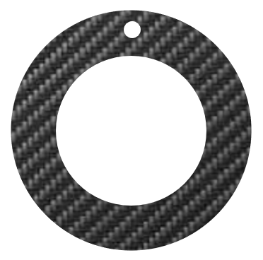 Carbon Fiber Centering Rings - Black Cat Rocketry