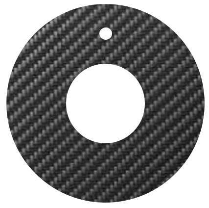 Carbon Fiber Centering Rings - Black Cat Rocketry