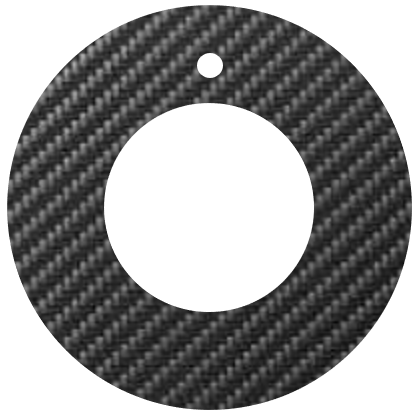 Carbon Fiber Centering Rings - Black Cat Rocketry