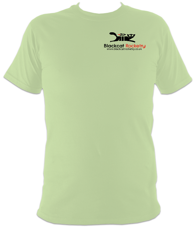 Black Cat Mens T-Shirt - Black Cat Rocketry