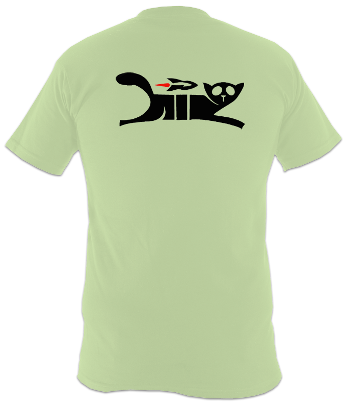 Black Cat Mens T-Shirt - Black Cat Rocketry