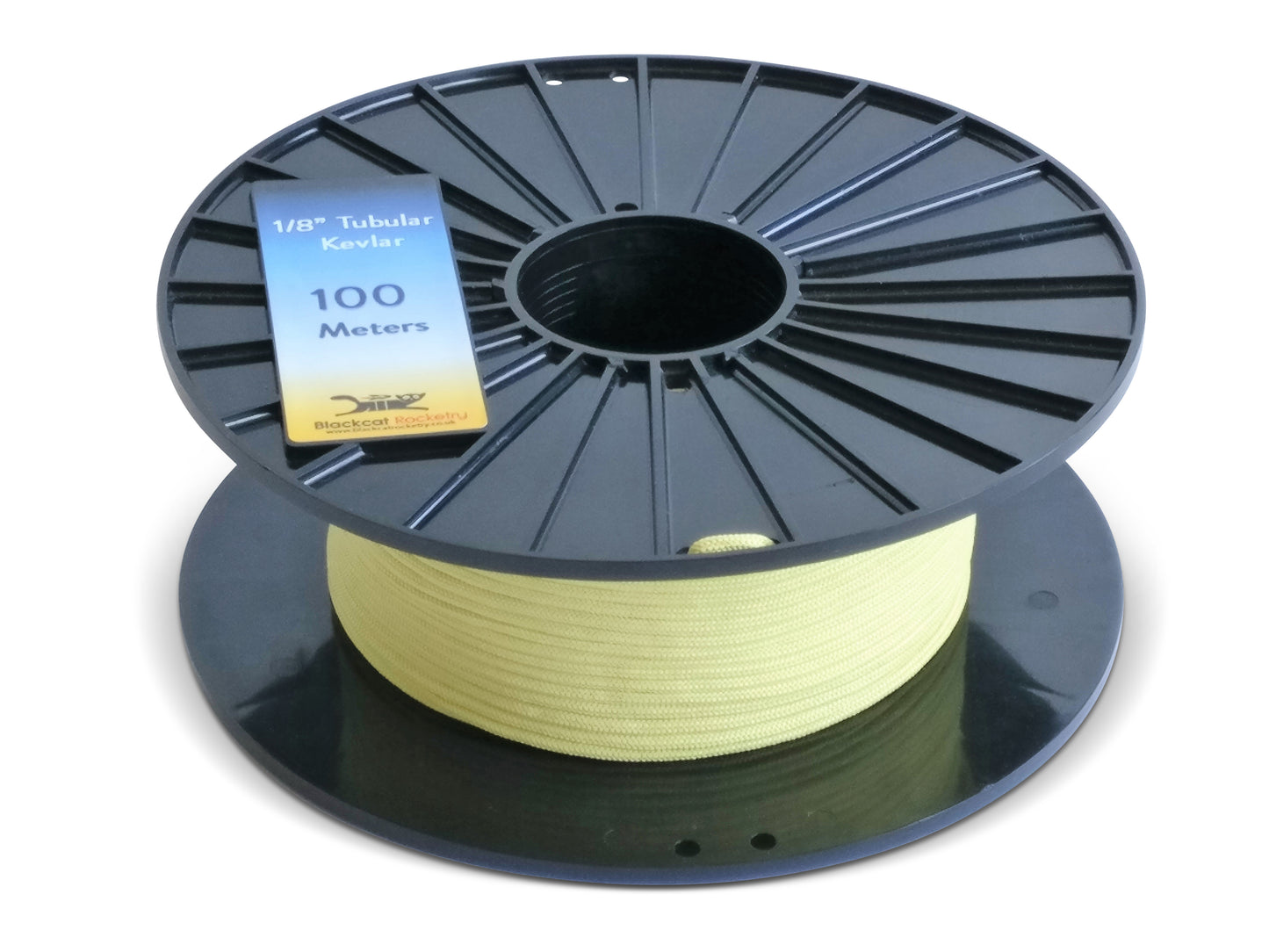 1/8" (ID) Tubular Kevlar Spools - Black Cat Rocketry