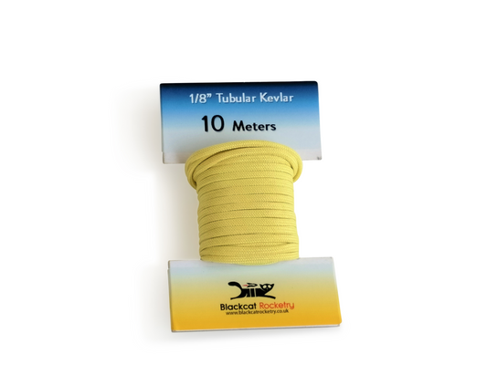 1/8" (ID) Tubular Kevlar Spools - Black Cat Rocketry