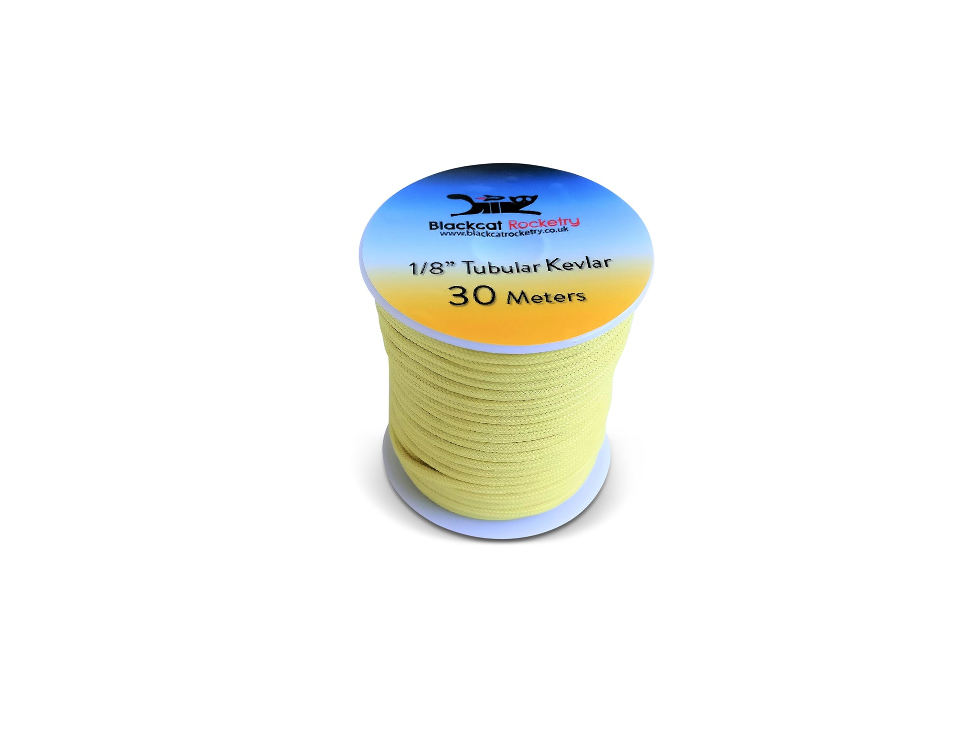 1/8" (ID) Tubular Kevlar Spools - Black Cat Rocketry