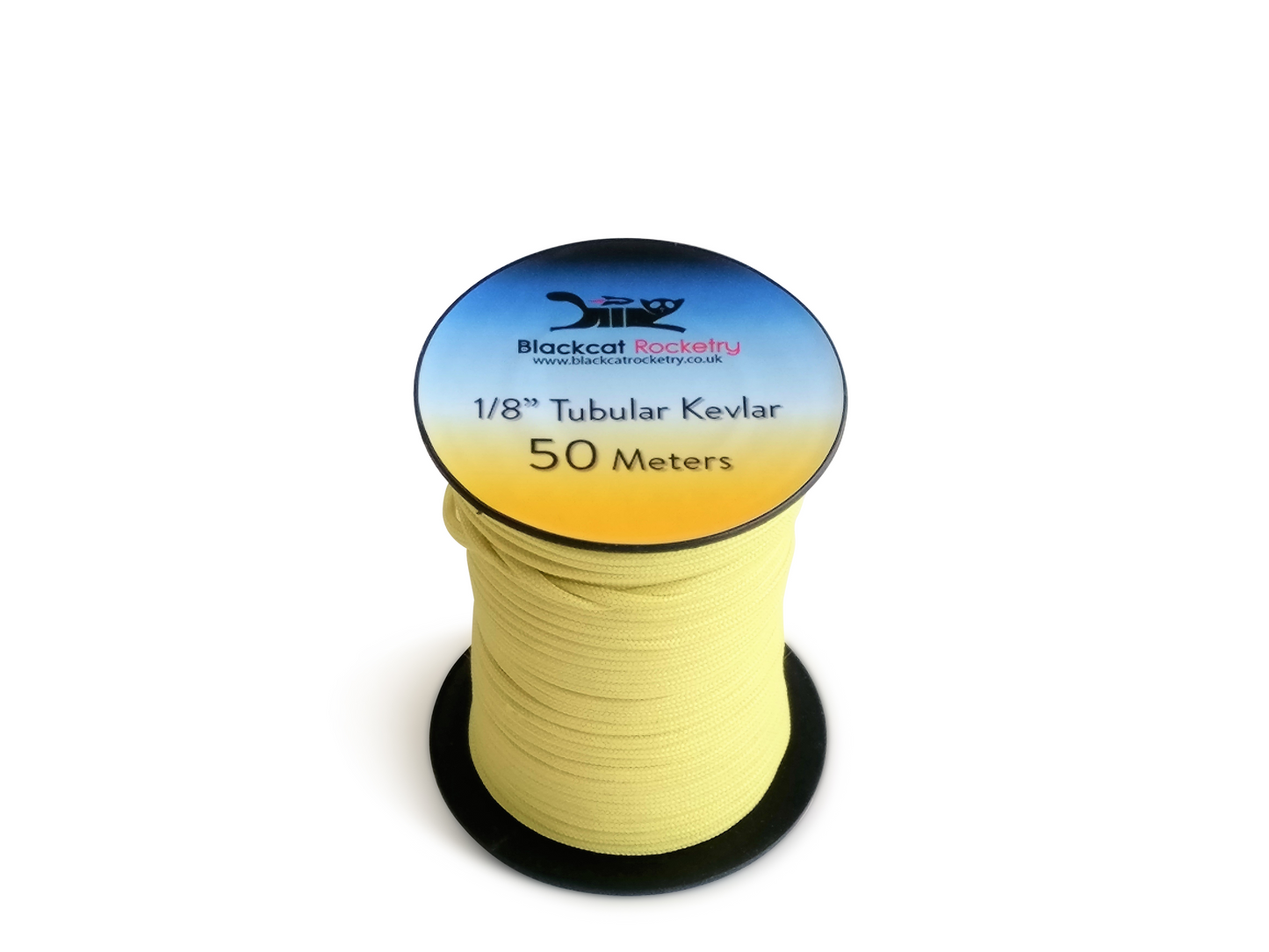 1/8" (ID) Tubular Kevlar Spools - Black Cat Rocketry