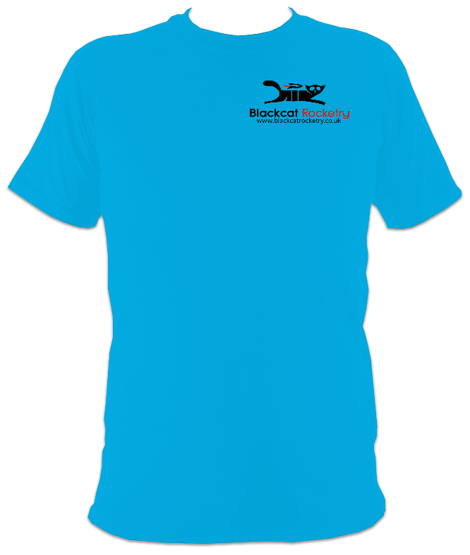 Black Cat Mens T-Shirt - Black Cat Rocketry