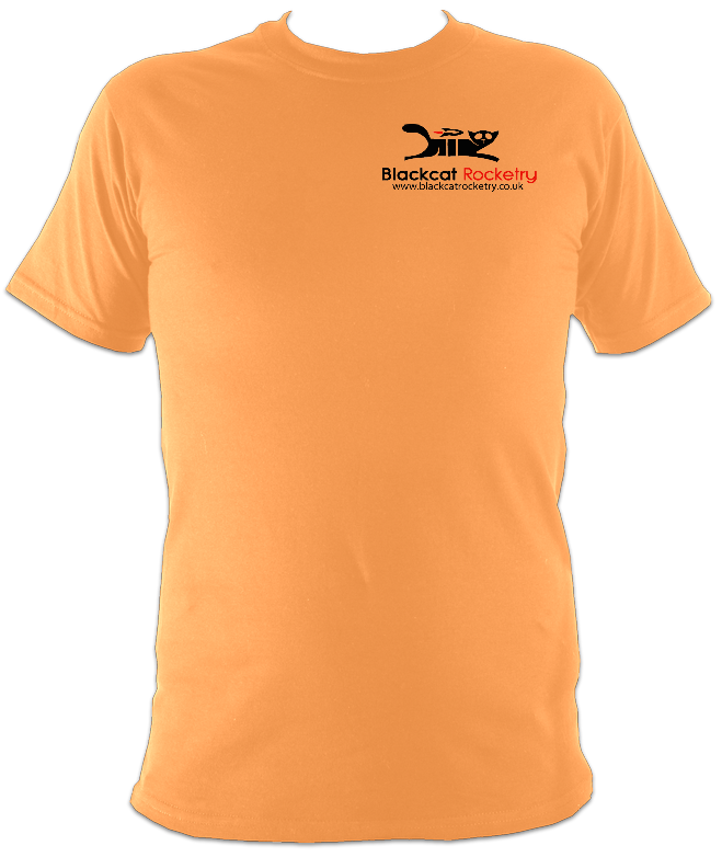 Black Cat Mens T-Shirt - Black Cat Rocketry