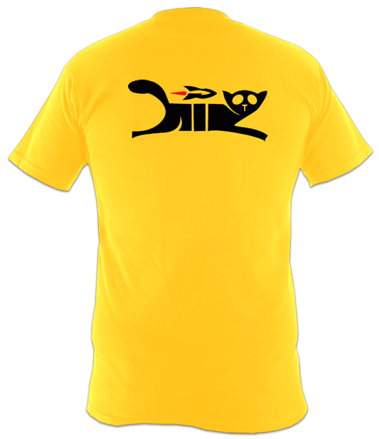 Black Cat Mens T-Shirt - Black Cat Rocketry