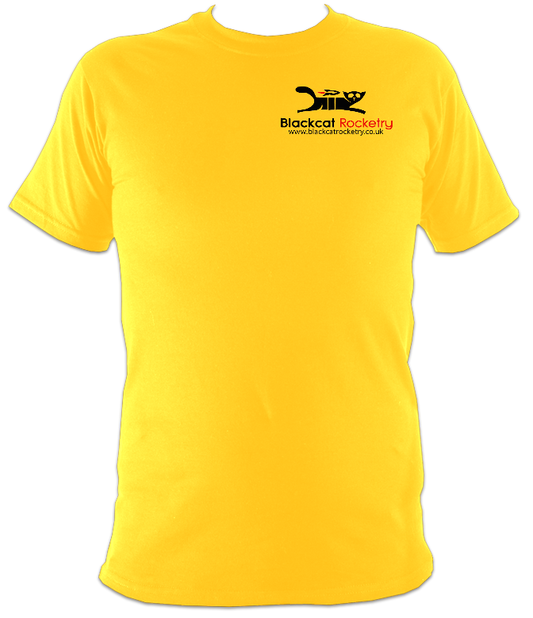 Black Cat Mens T-Shirt - Black Cat Rocketry