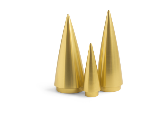 Aluminium Nose Cone Tips - Black Cat Rocketry