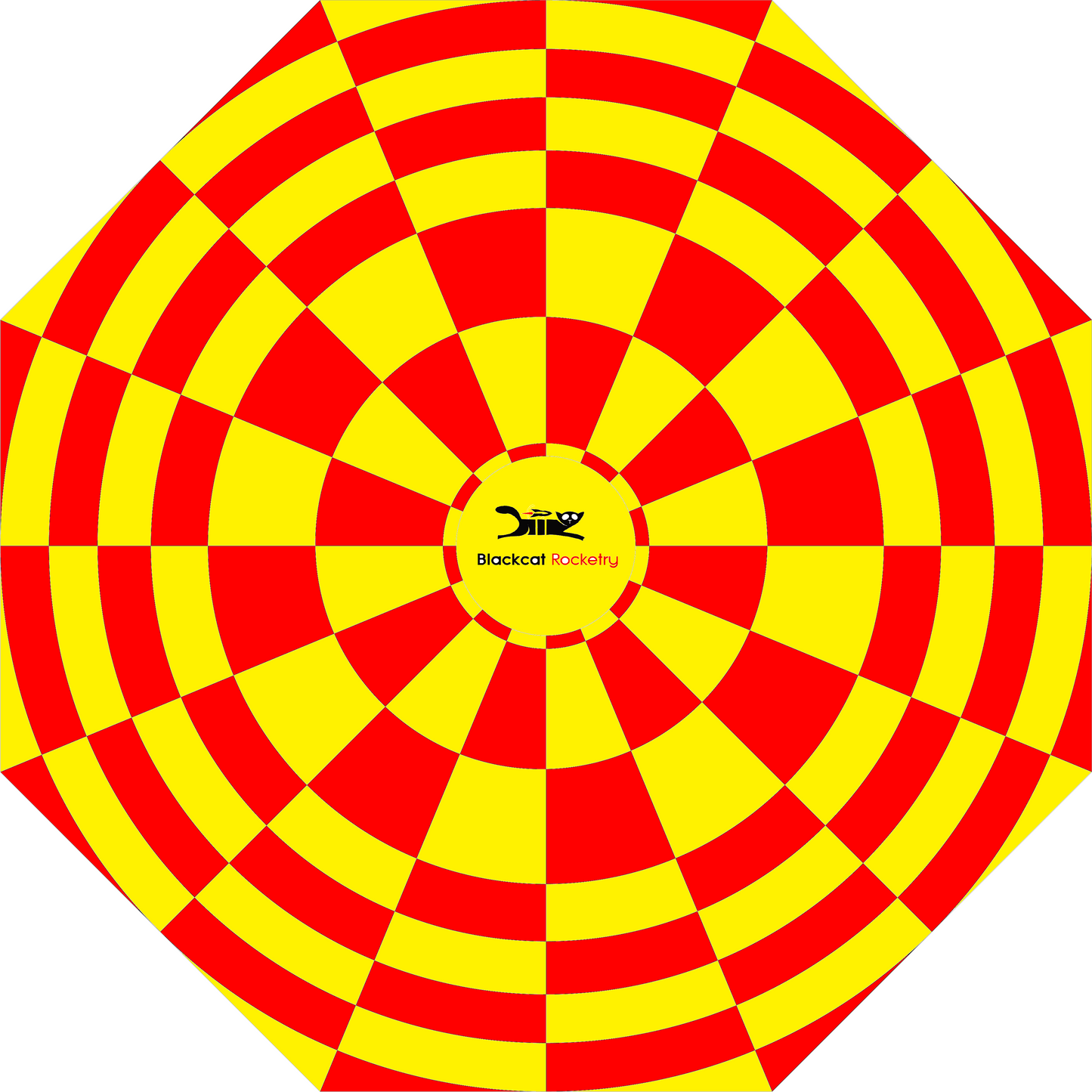 Ultra Light Hobby Rocket Nylon Parachute